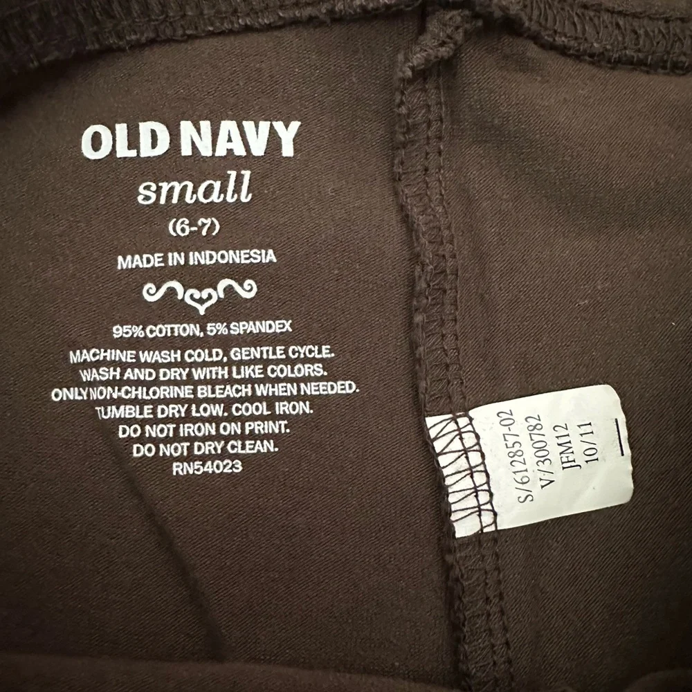 Old Navy Leggings in Brown Size Small 6-7 Girl’s